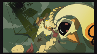 Pirate ship giant squid cartoon - hint of yayoi kasuma free wallpaper for desktop