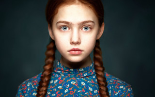 Anka zhuravleva braid blue shirt - anka zhuravleva free wallpaper