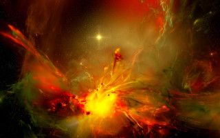 Cosmic explosion stars dust fireworks - cosmic free wallpaper