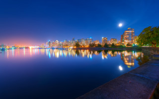 Vancouver city skyline lake full - vancouver school free wallpaper