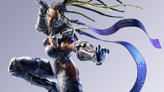 Woman dreadlocks glove blue wave - a blue wave free wallpaper for desktop