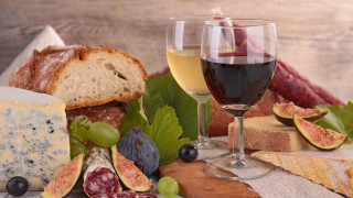 Wine bread grapes table stilllife - brassaï free wallpaper for desktop