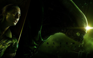 Woman alien head dark room - a giant alien free wallpaper