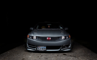 Dark car license hood front - a license plate free wallpaper