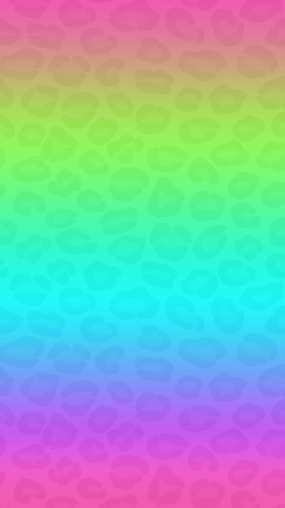 Rainbow background circles black border - circle free wallpaper