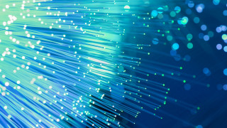 Blue green background dots light - cable wire free wallpaper