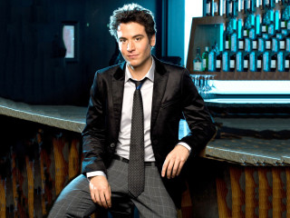 Man suit bar counter alcohol - free portrait wallpaper for desktop