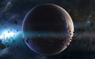 Space astronaut planet starry sky - star citizen halo free wallpaper for desktop