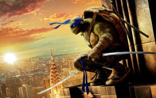 Man turtle suit sword ledge 2 - drew struzan free wallpaper