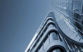 Tall building blue sky clouds 3 - a tall building free wallpaper for desktop