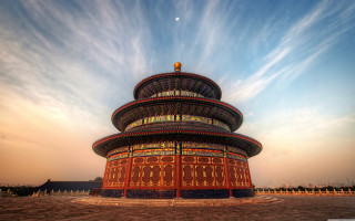 Tall building sky background clouds - an zhengwen free wallpaper for desktop