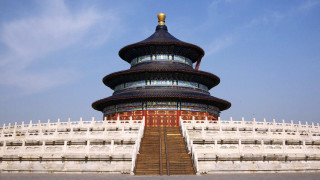 Tall building tower sky background - emperor huizong of song free wallpaper