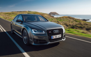 Silver car ocean cliff dahlov - the ocean and a cliff free wallpaper