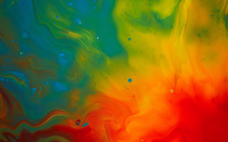 Colorful liquid rainbow swell fiery - saturated free wallpaper