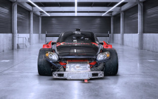 Car bumper garage red brake - brian despain free wallpaper for desktop