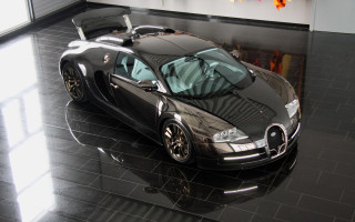 Bugatti showroom polished bronze tiles - a showroom free wallpaper
