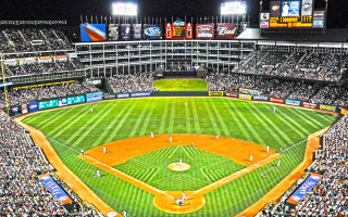 Baseball stadium night crowd game - a baseball stadium free wallpaper