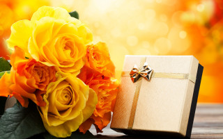 Yellow roses gift bouquet autumn - ammi phillips free wallpaper