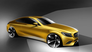 Yellow car gradient background shadow - a yellow car free wallpaper