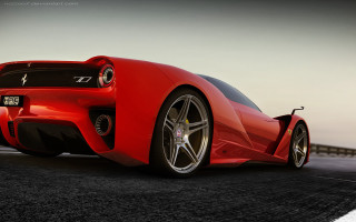 Red sports car race track 56 - eddie mendoza free wallpaper