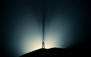 Hill light hologram fog volumetric - volumetric lighting free wallpaper for desktop