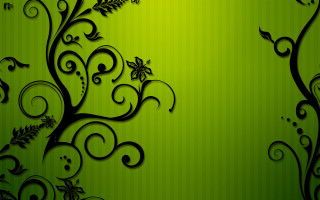 Green tree leaves gothic art - art green free wallpaper for desktop