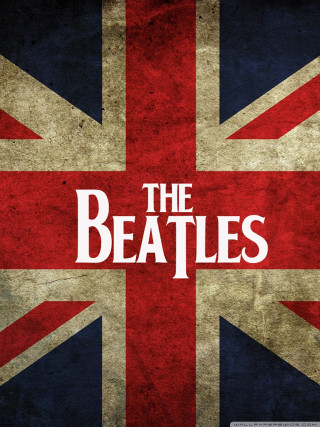 British flag beatles grungy background - a british flag free wallpaper for mobile