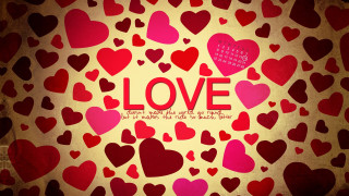 Hearts love wall message image - a picture of a bunch free wallpaper