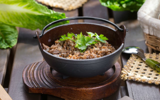 Bowl food spoon greens table - a bowl of food free wallpaper for desktop