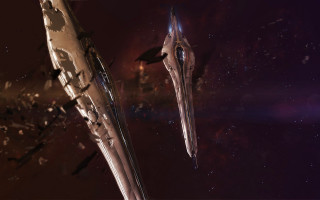Space station spaceships star trek 2 - a space station free wallpaper for desktop