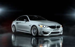 White car fog lit digital - the side of the car free wallpaper