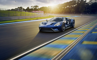 Blue sports car race track 20 - amédée ozenfant free wallpaper
