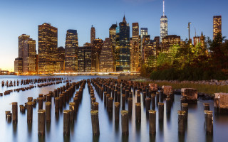 Tokyo skyline river bridge pagoda - a large body of water in front free wallpaper