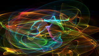 Colorful abstract hologram vibrant lines - vibrant color line free wallpaper