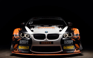 White orange car hood up - hood free wallpaper