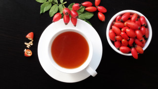 Tea chili leaves flower berries - cao zhibai free wallpaper for desktop