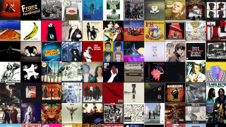 People artwork collage grid black - a collage of various images free wallpaper for desktop