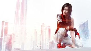Eve ryder cityscape red top 2 - white pants free wallpaper