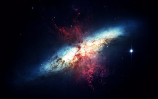 Colorful large object dark sky - the dark sky free wallpaper
