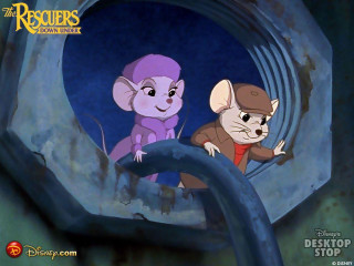Cartoon mouse rat tunnel cave - furry art free wallpaper