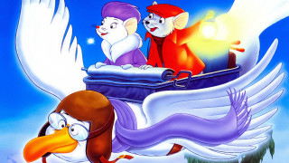 Mice boat penguin bird cartoon - don bluth free wallpaper
