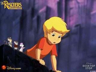 Young boy climbing wall mice - don bluth free wallpaper