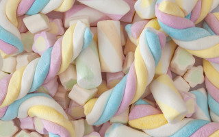 Colorful candy pile pastel rococo - pastel free wallpaper