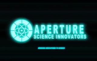 Science innovation logo glowing green - a logo free wallpaper