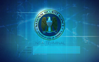 Nsa logo blue background grid - donald roller wilson free wallpaper