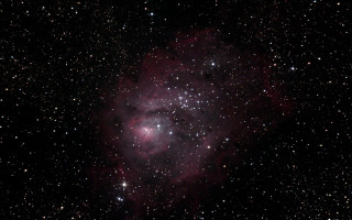 Large star red nebula space - nebula free wallpaper