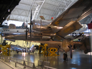 Museum silver airplane display center - center area free wallpaper