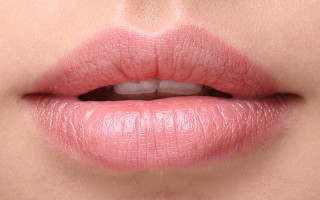 Pink lips white lipring photorealistic - a womans lip free wallpaper