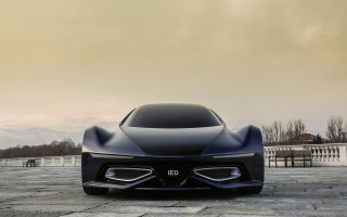 Futuristic car digital rendering artdeco - a futuristic car free wallpaper