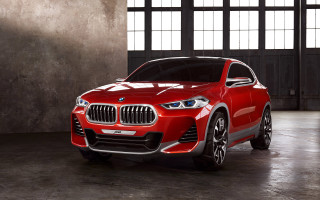 Red bmw suv garage window - a garage next free wallpaper